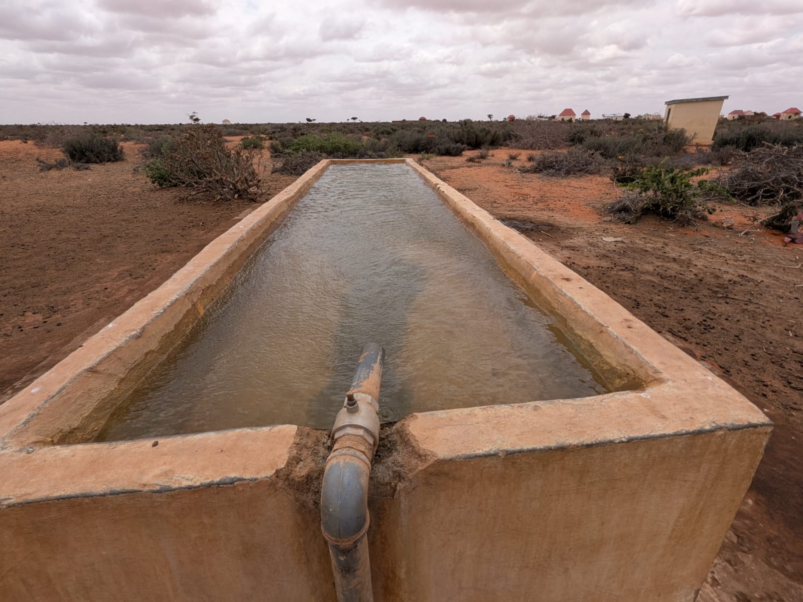 Water point serving pastoralist communities